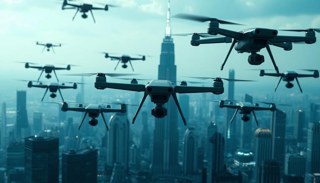 tecnologias avançadas em drones