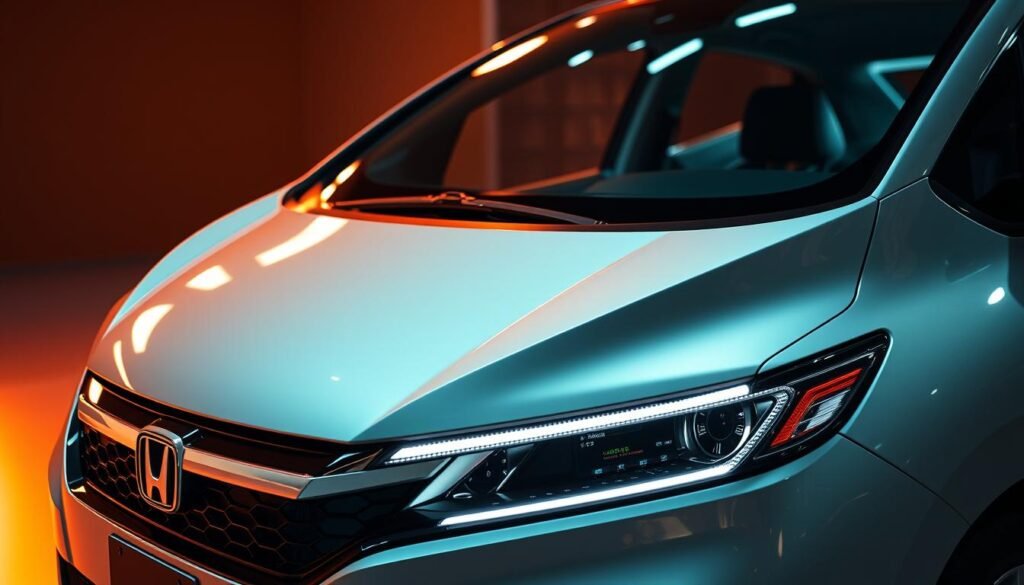 Tecnologias do Honda Fit 2025