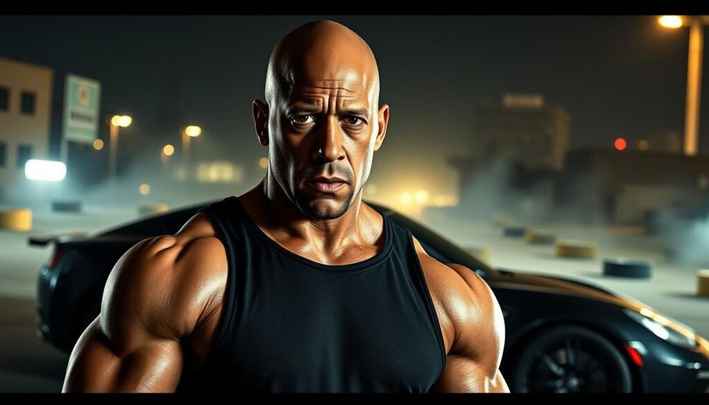 Vin Diesel em Velozes & Furiosos