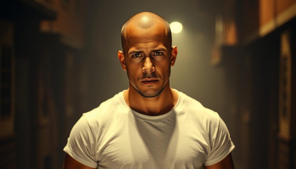 Vin Diesel em sua juventude